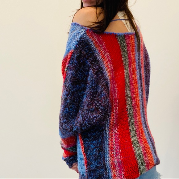 Free People Women’s Sweater Multi Size XS EUC - Picture 7 of 13